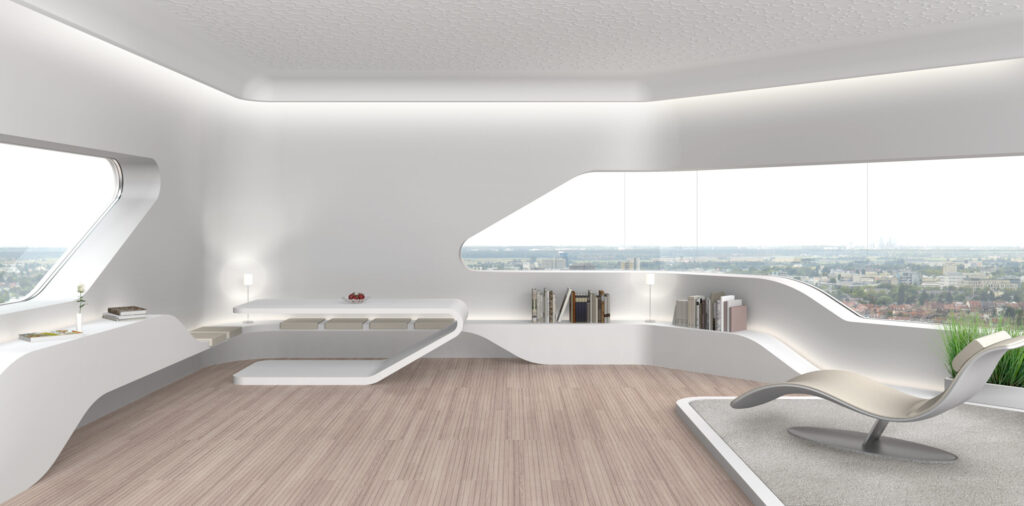 Arredamento futuristico